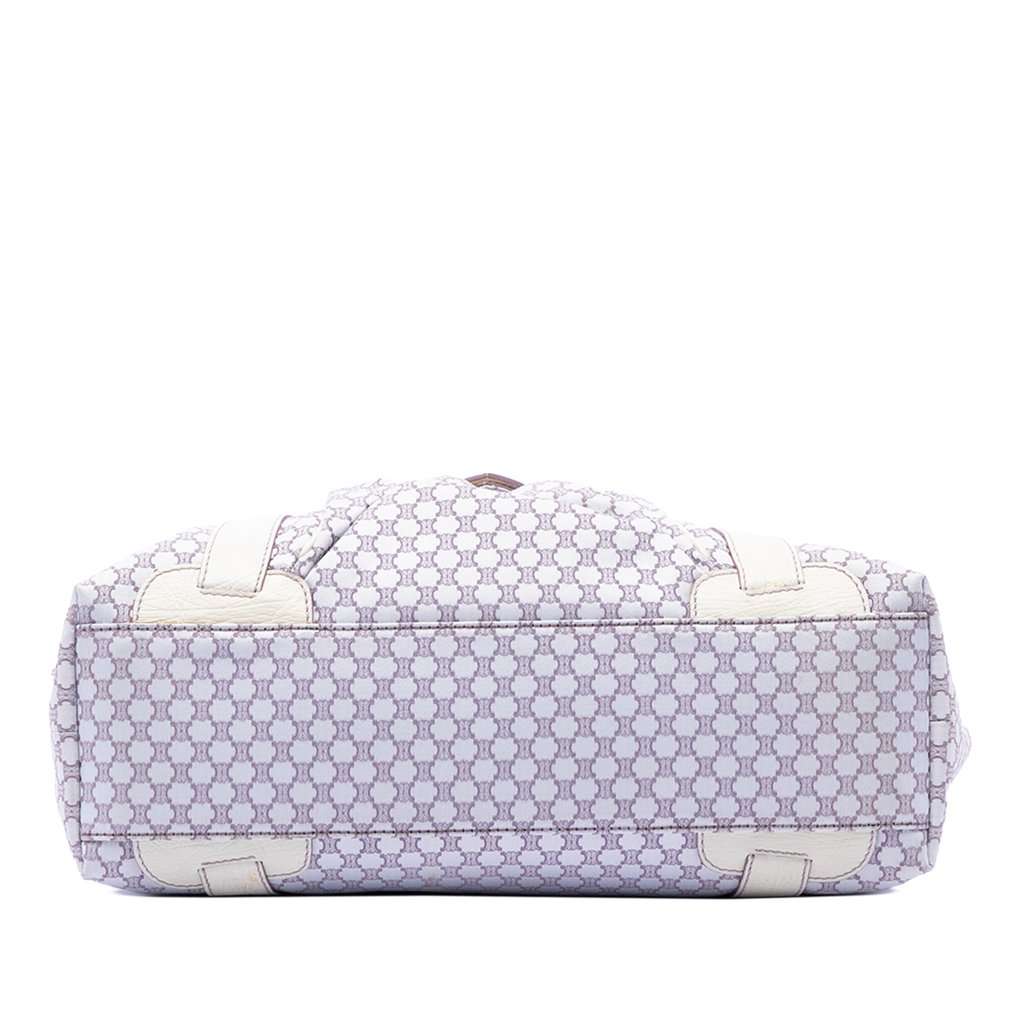 Celine Macadam Canvas Tote Purple Very good - Inside View