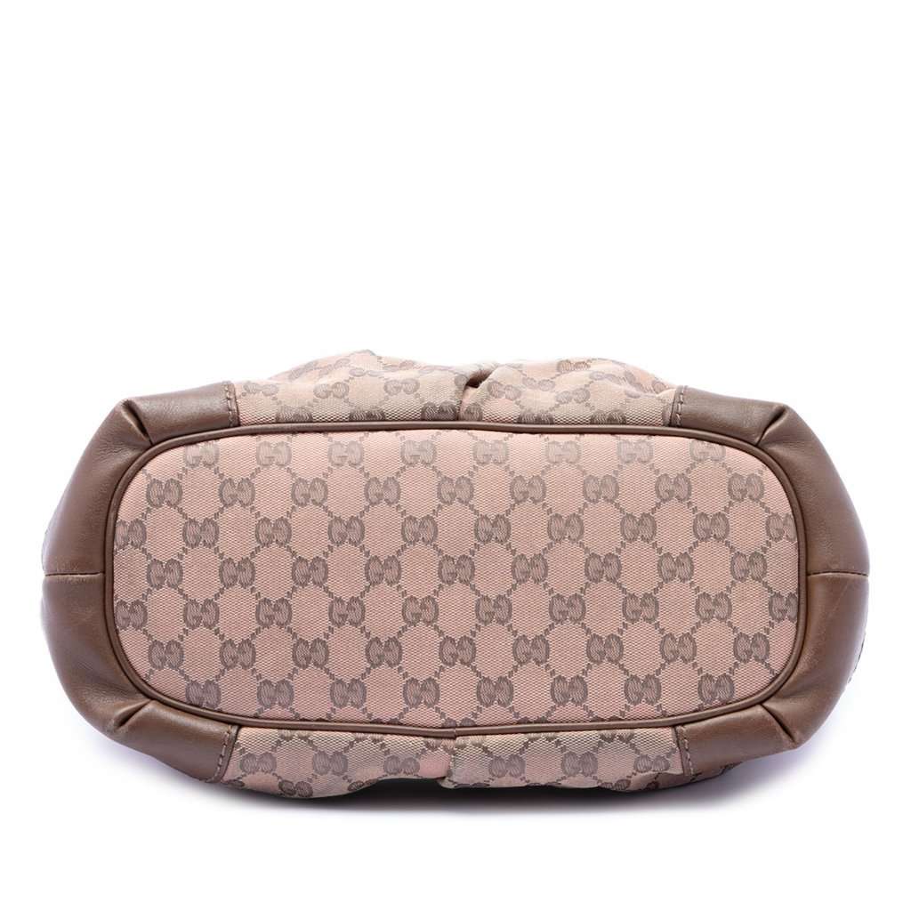 Gucci GG Canvas Sukey Satchel Beige Very good condition - Inside View
