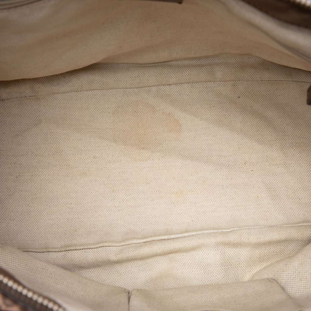 Gucci GG Canvas Sukey Satchel Beige Very good condition - Model View