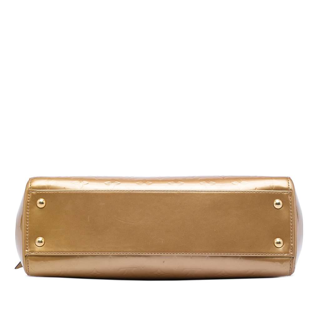 Louis Vuitton Monogram Vernis Brea MM Brown Leather Very good - Inside View