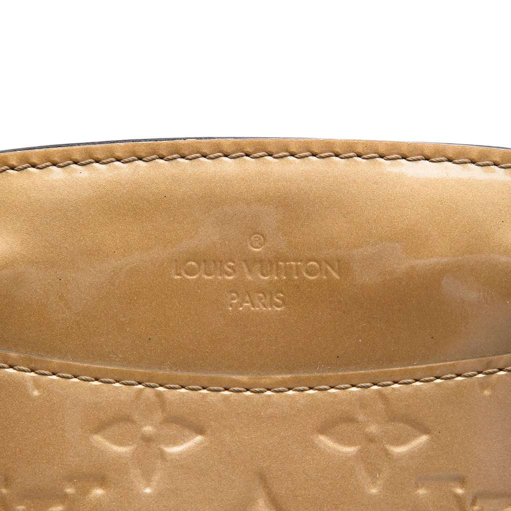 Louis Vuitton Monogram Vernis Brea MM Brown Leather Very good - Box View