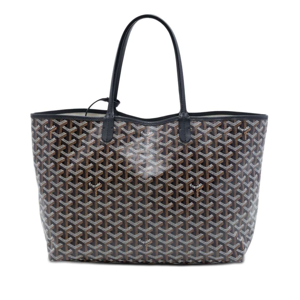 Goyard Goyardine Saint Louis PM Black Very good condition - Front View