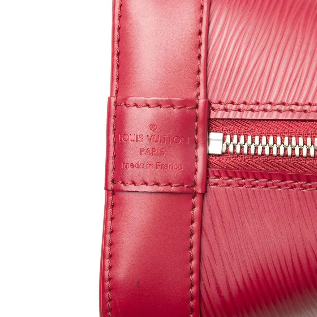 Louis Vuitton Epi Alma PM Red Leather Very good - Box View