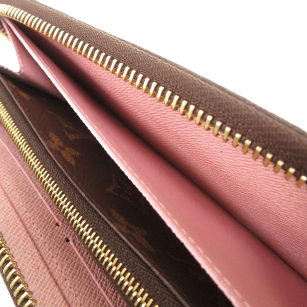 Louis Vuitton Monogram Clemence Long Wallet Brown Very good condition - Box View