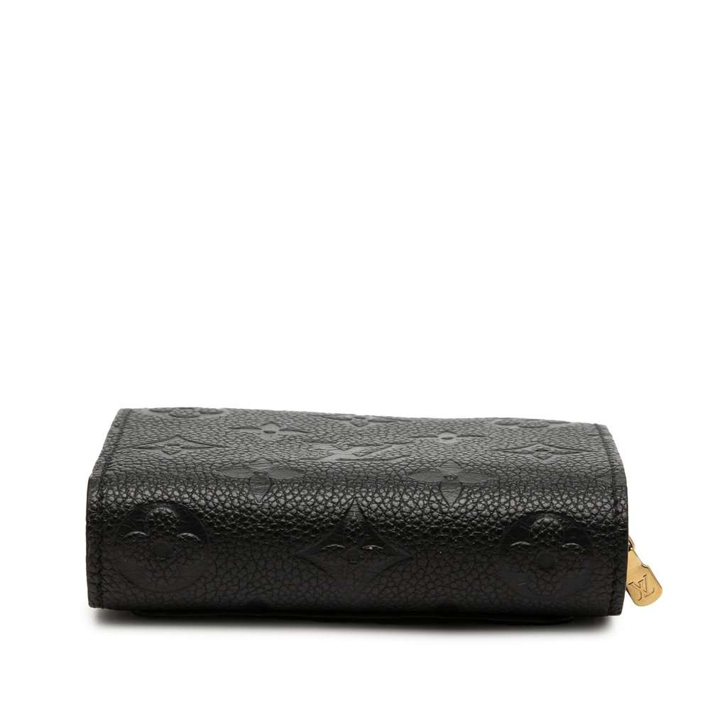 Louis Vuitton Monogram Empreinte Clea Wallet Black Leather Very good condition - Inside View