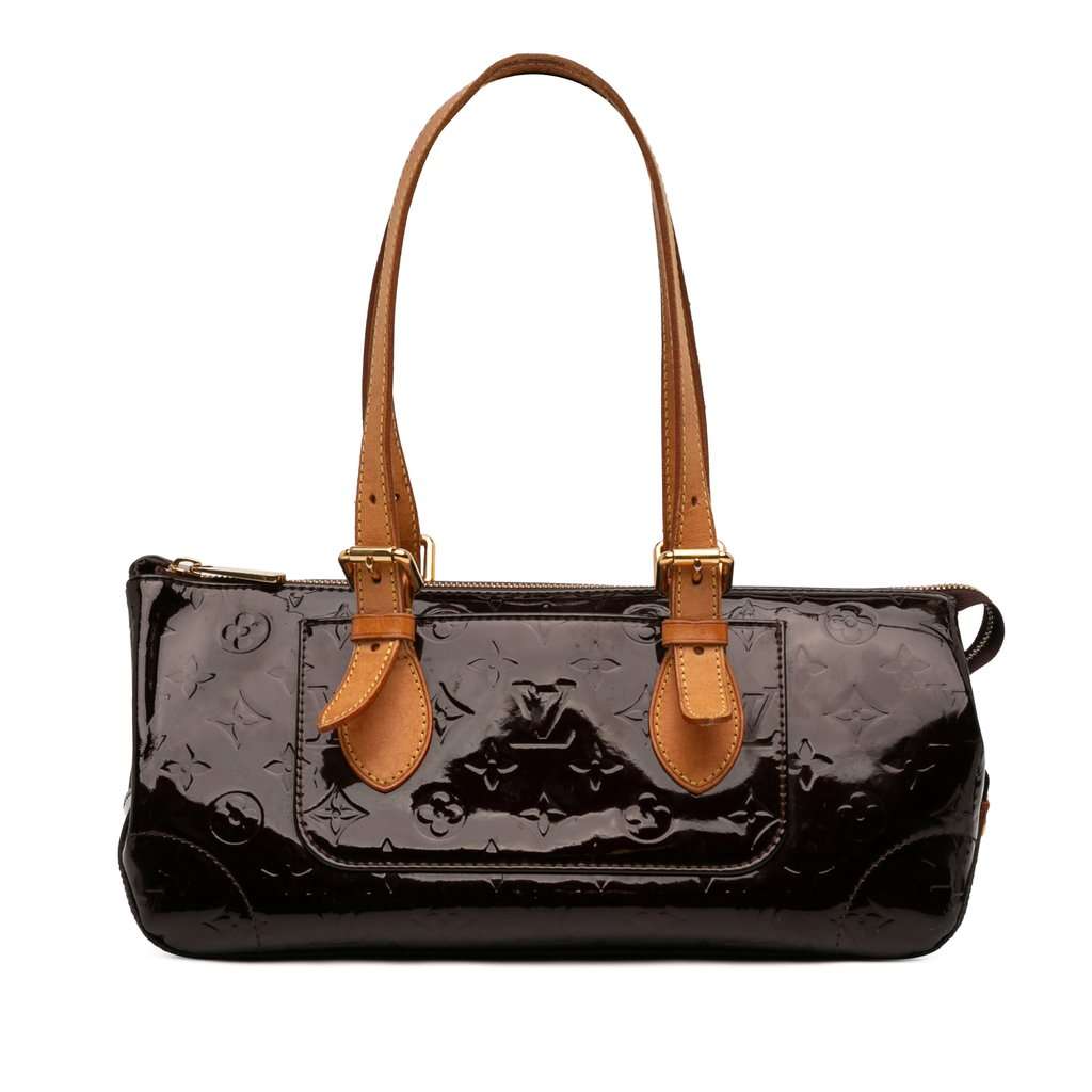 Louis Vuitton Monogram Vernis Rosewood Avenue Purple Leather Very good - Front View