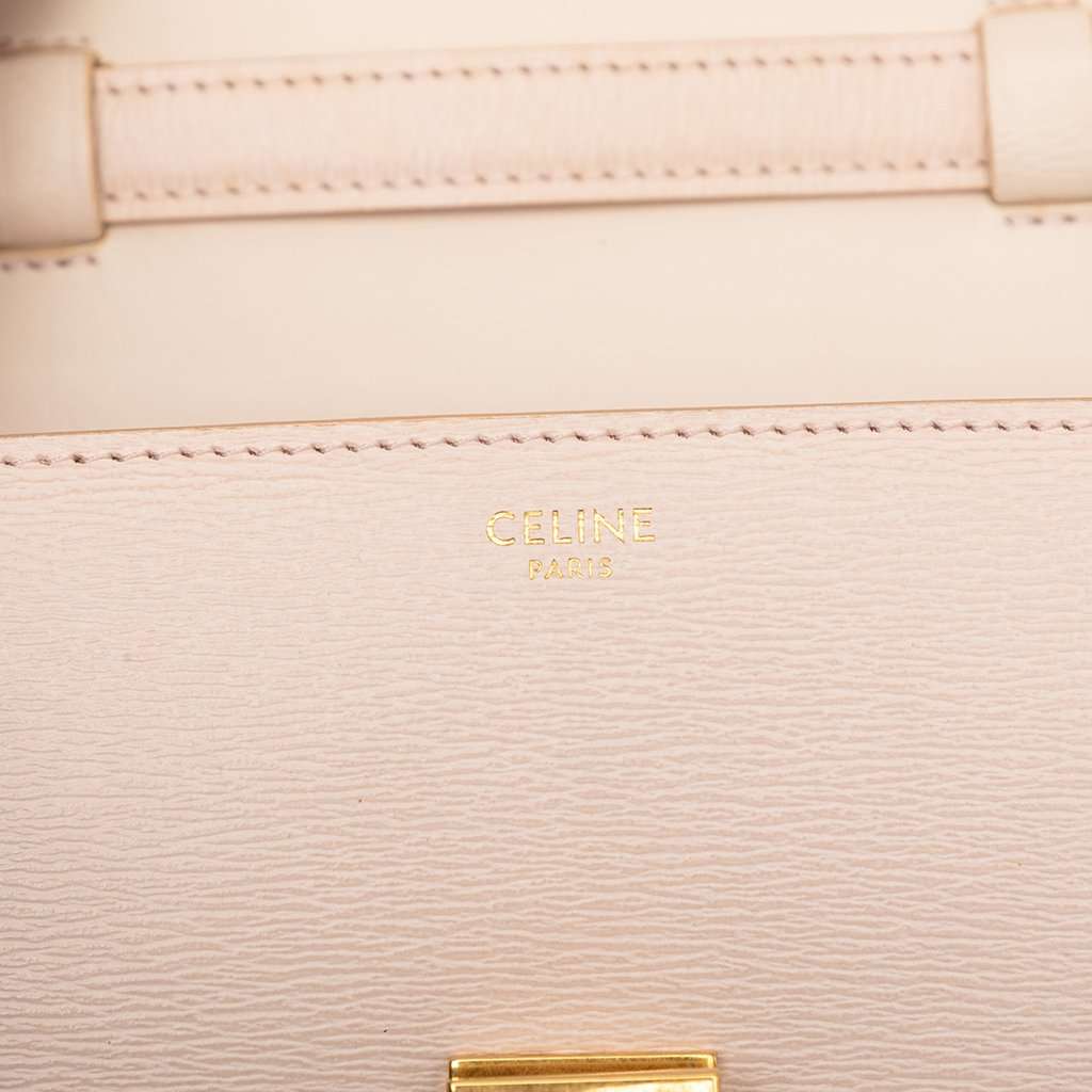 Celine Small Calfskin Classic Box Brown Leather Very good condition - Box View