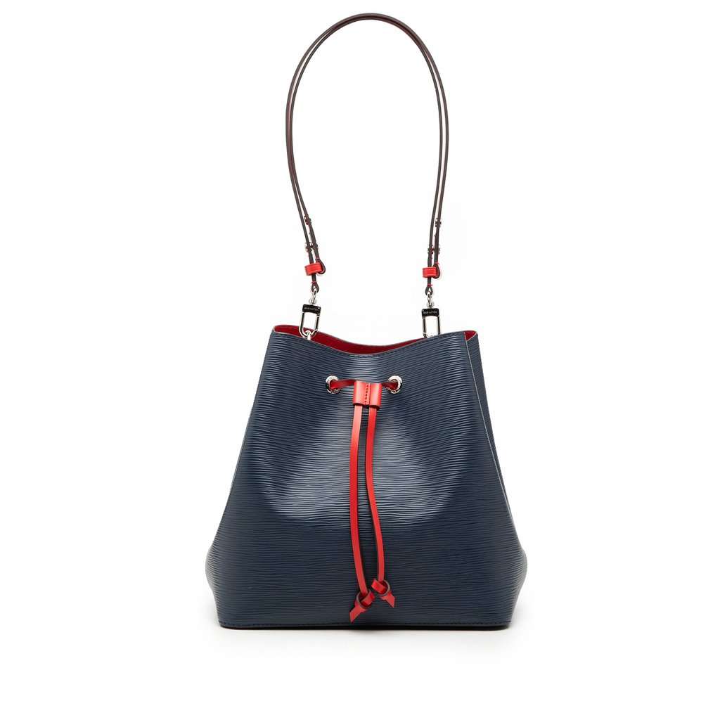Louis Vuitton Epi NeoNoe MM Blue Leather Very good condition - Front View
