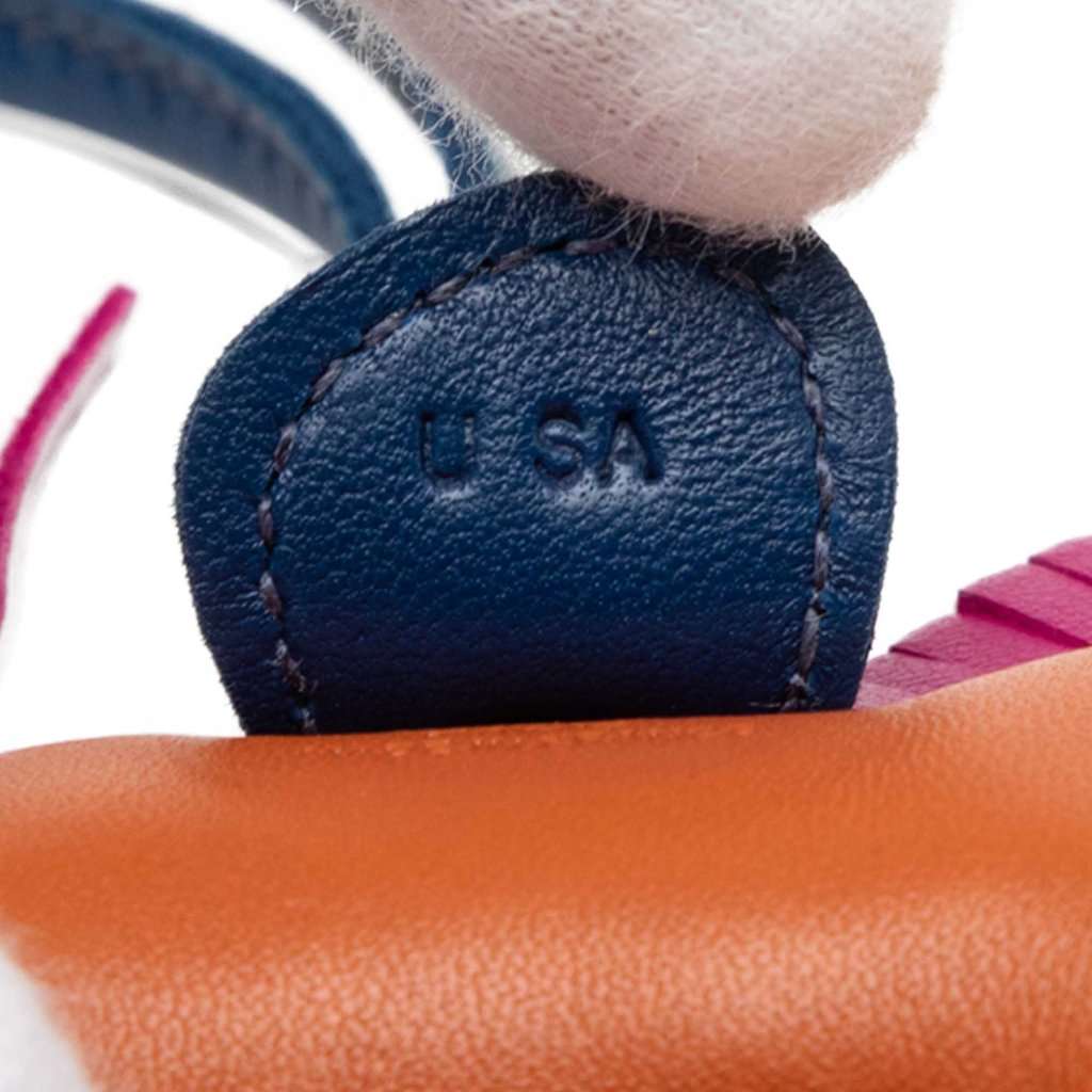 Hermès Milo Lambskin Grigri Rodeo Bag Charm PM Brown Leather Very good - Inside View