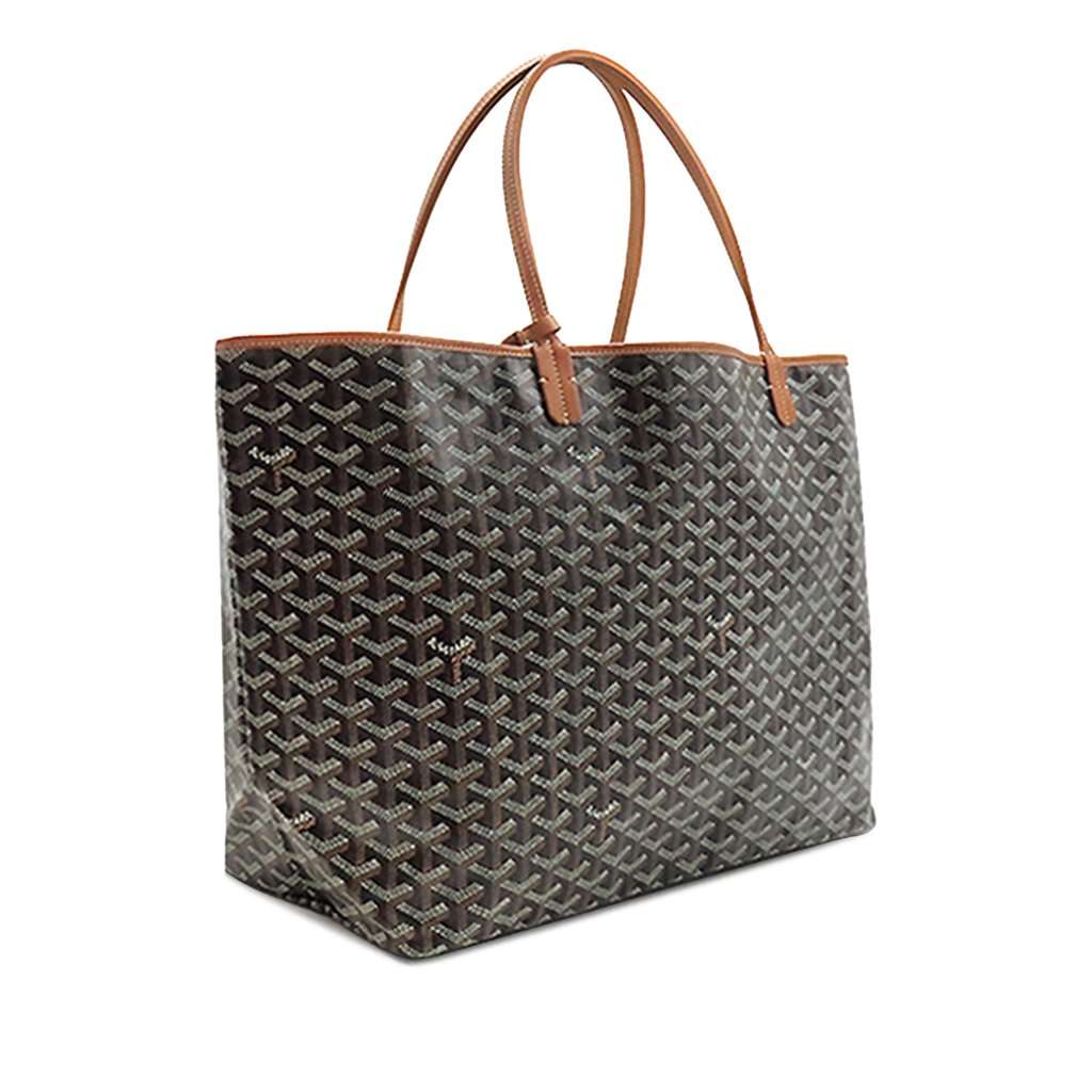 Goyard Goyardine Saint Louis GM Black Very good condition - Back View