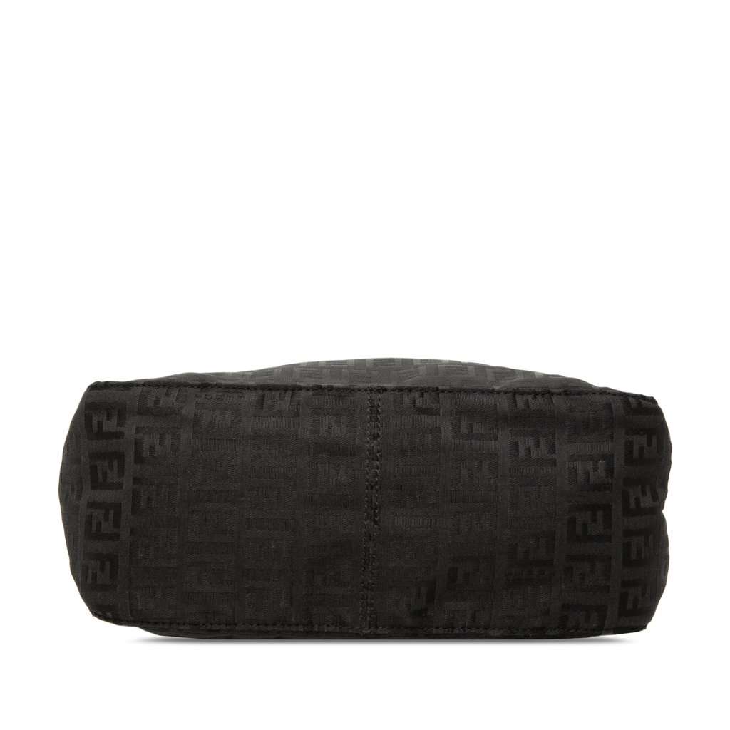 Fendi Zucchino Canvas Handbag Black Very good condition - Inside View