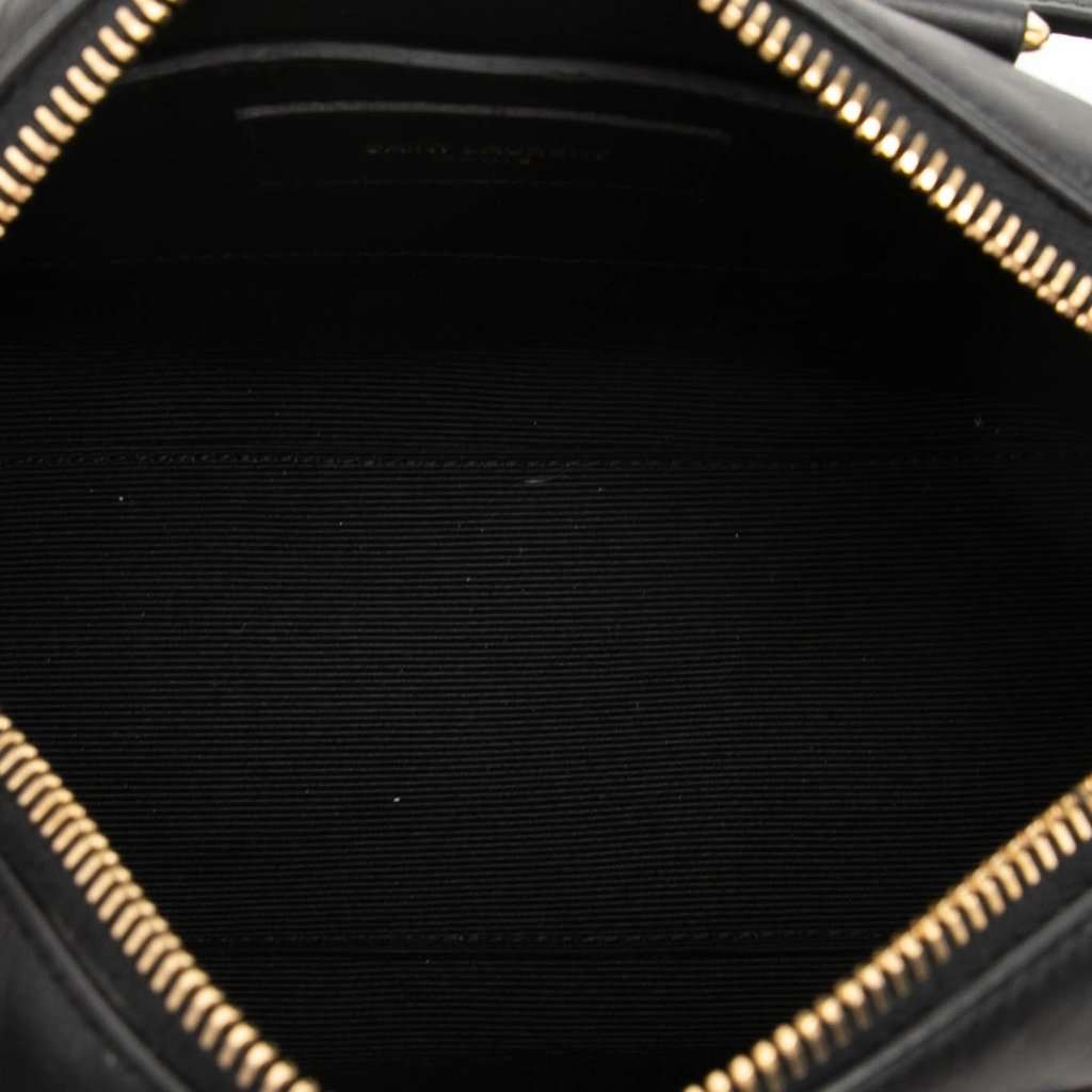 Saint Laurent Toy Leather Classic Duffle Satchel Black Leather Very good condition - Model View