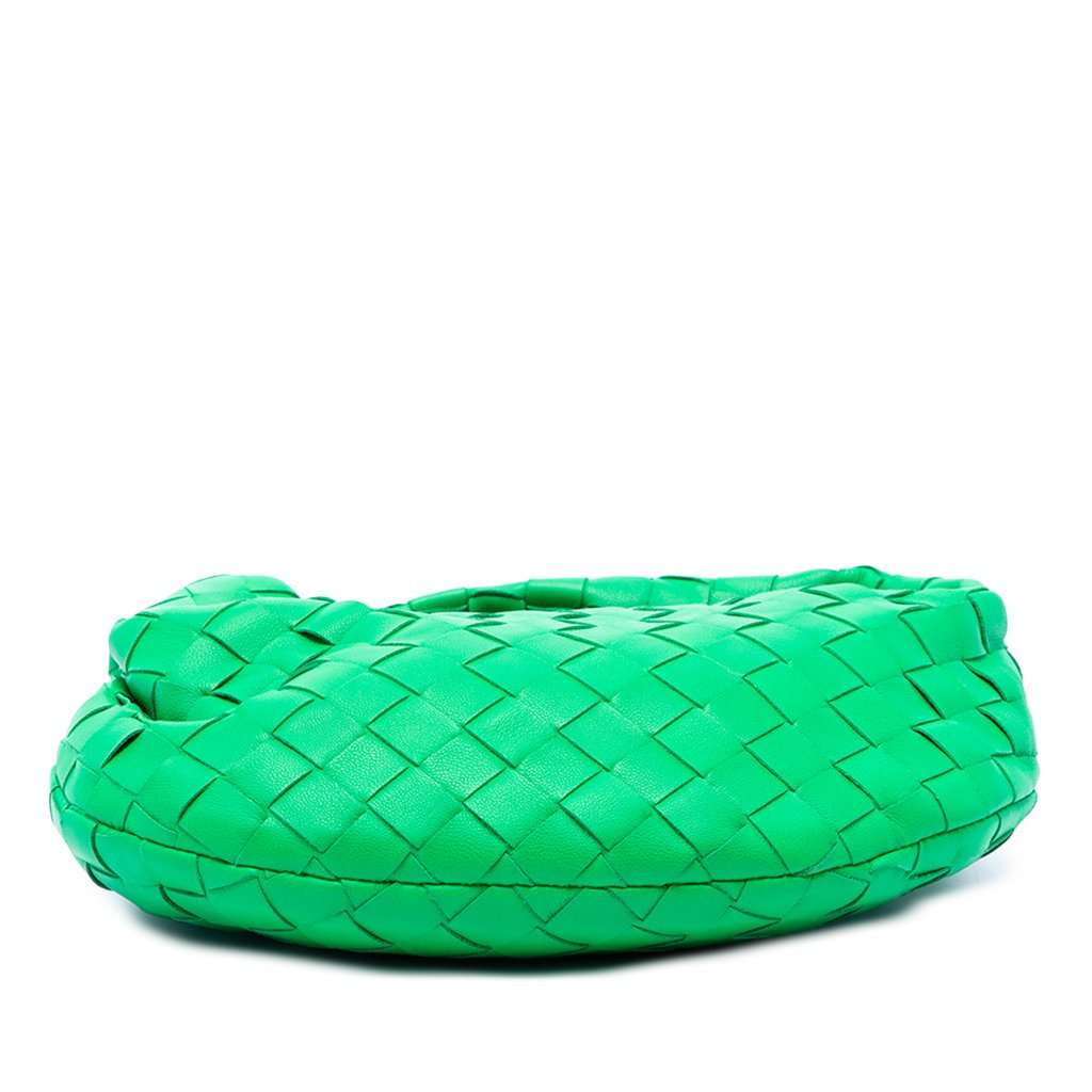 Bottega Veneta Mini Nappa Intrecciato Jodie Green Leather Very good - Inside View