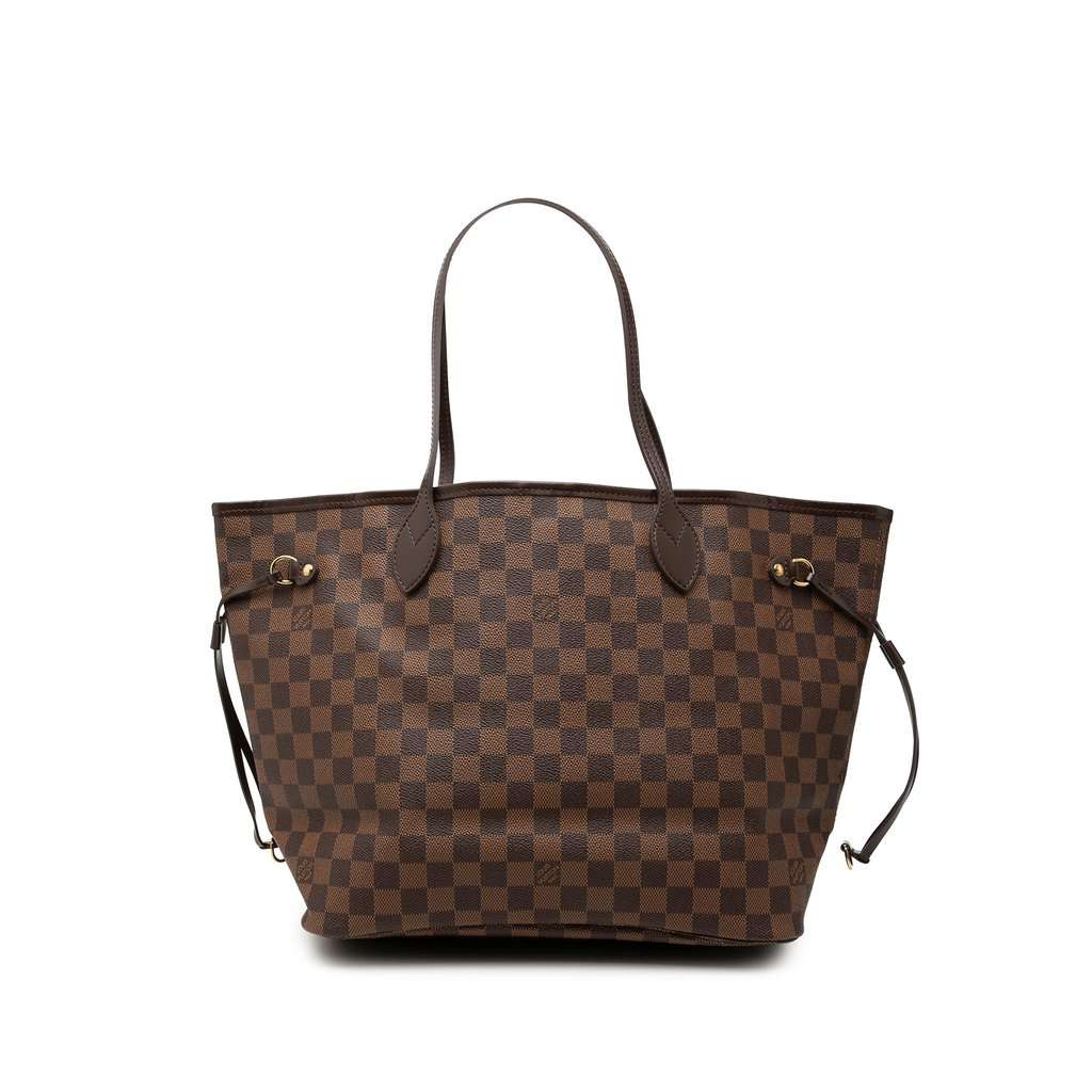 Louis Vuitton Damier Ebene Neverfull MM Brown Very good condition - Front View