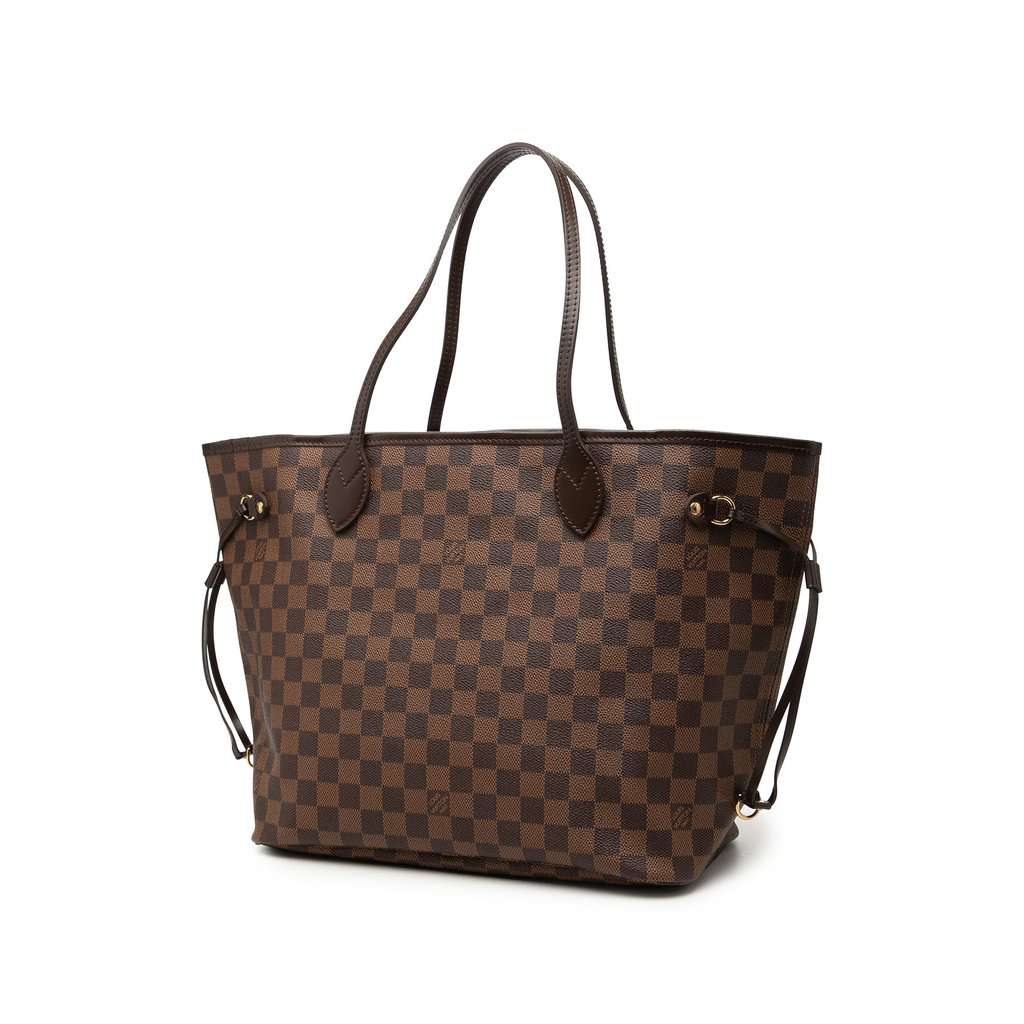 Louis Vuitton Damier Ebene Neverfull MM Brown Very good condition - Back View