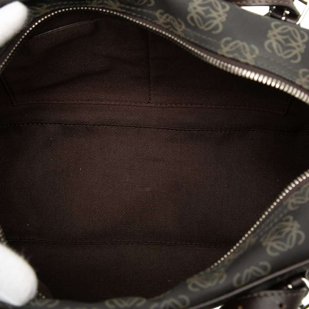 Loewe Anagram Coated Canvas Handbag Brown Very good condition - Model View