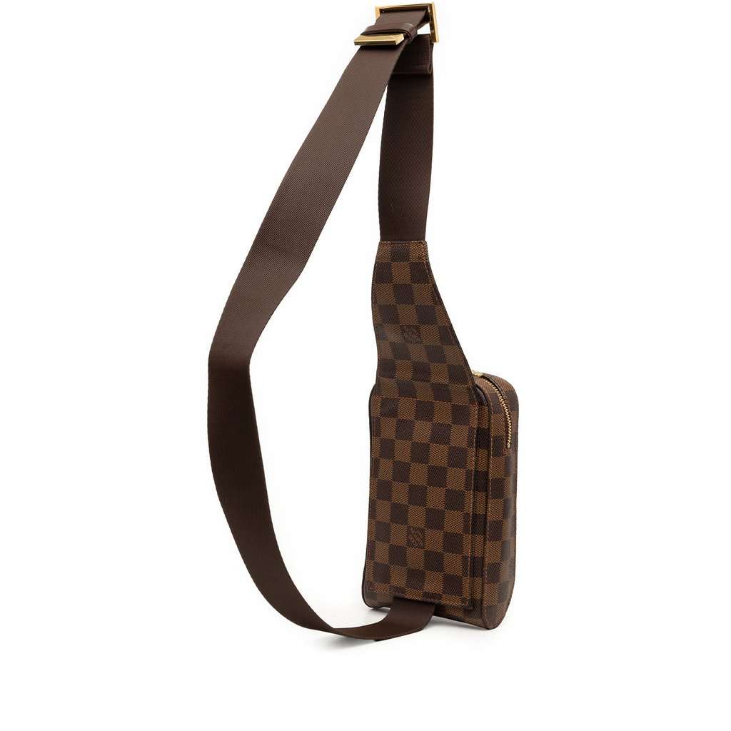 Louis Vuitton Damier Ebene Geronimos Brown Very good condition - Back View