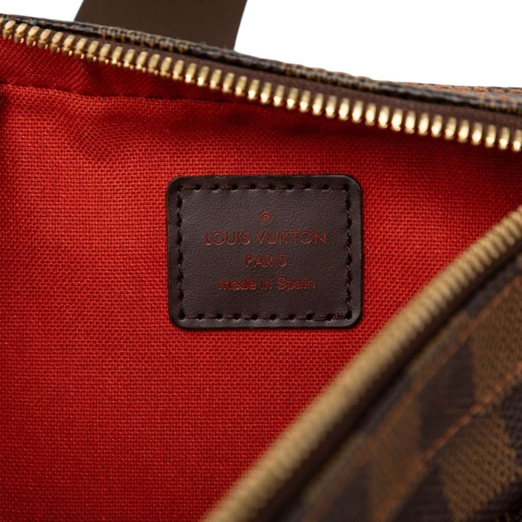Louis Vuitton Damier Ebene Geronimos Brown Very good condition - Box View
