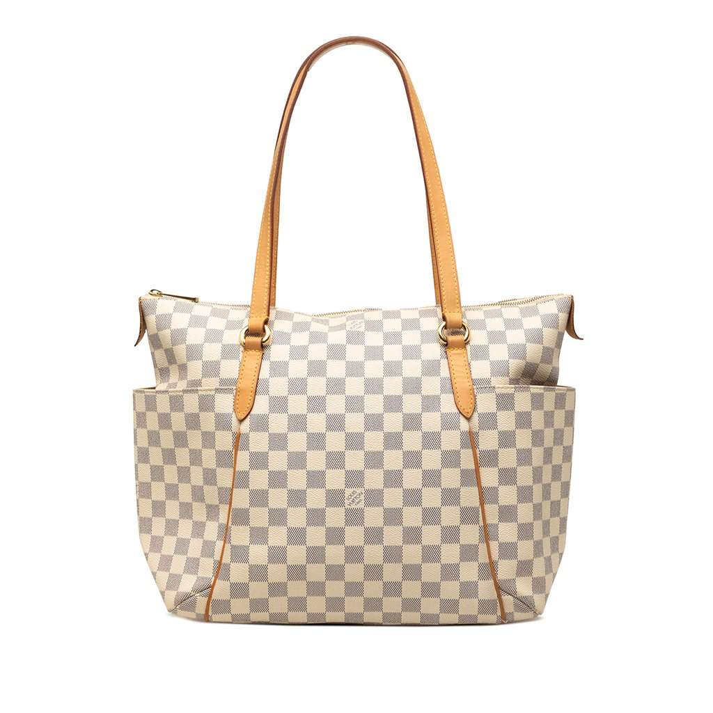 Louis Vuitton Damier Azur Totally MM White Very good condition - Front View