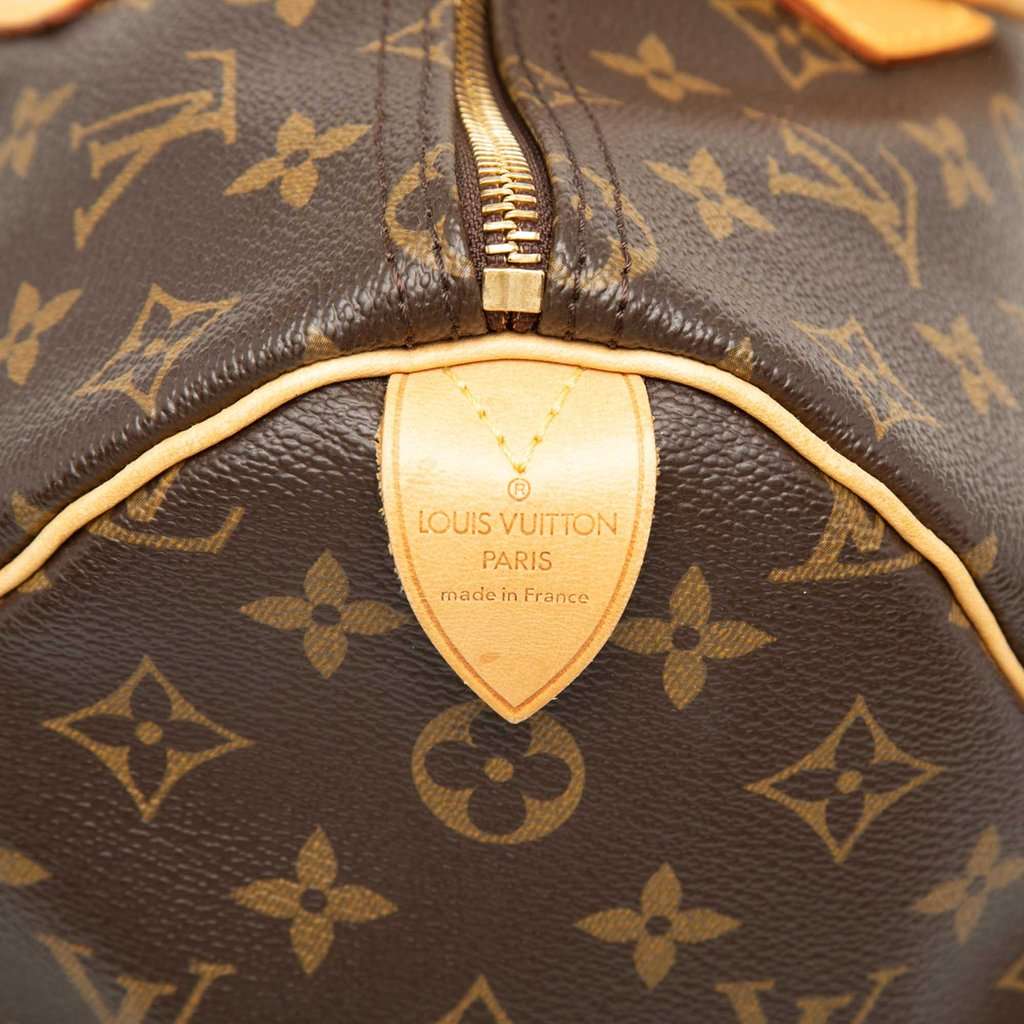 Louis Vuitton Monogram Speedy 35 Brown Very good condition - Box View