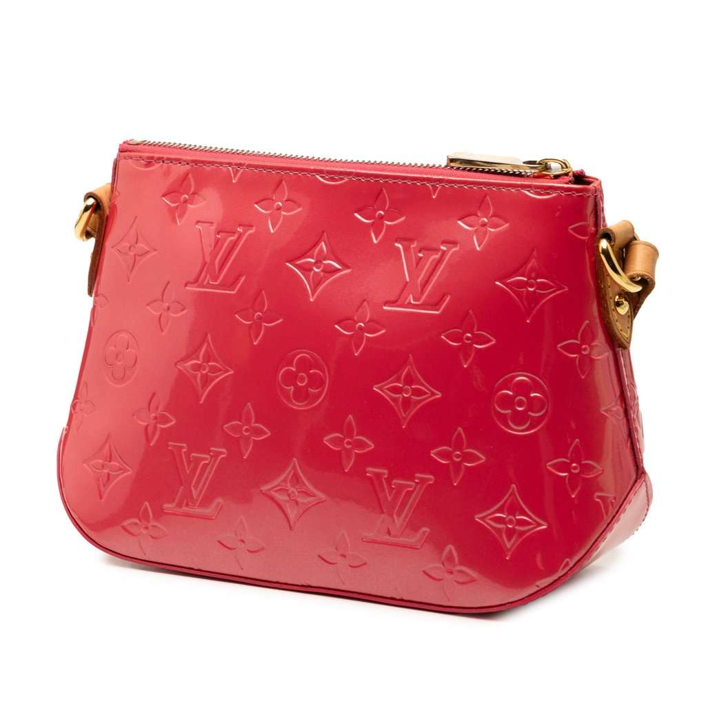 Louis Vuitton Monogram Vernis Minna Street Pink Leather Very good condition - Back View