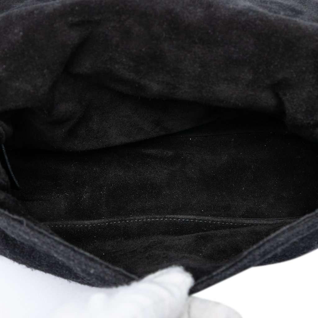 Prada Wool Sports Line Shoulder Bag Black Very good condition - Model View