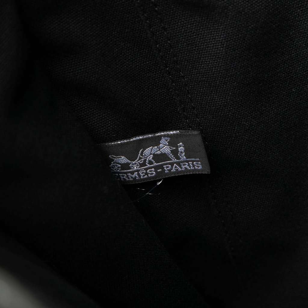 Hermès Canvas Fourre Tout MM Black Very good condition - Box View