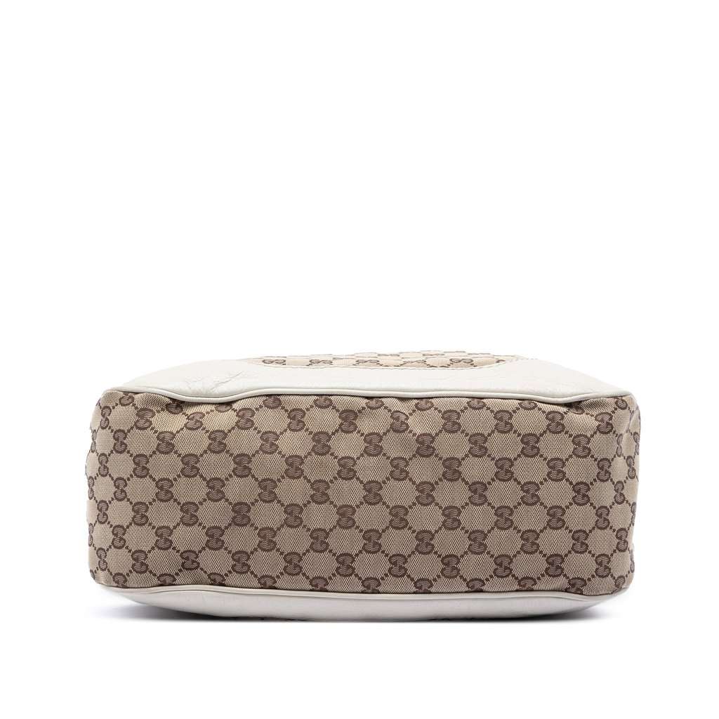 Gucci GG Canvas Charlotte Hobo Beige Very good - Inside View