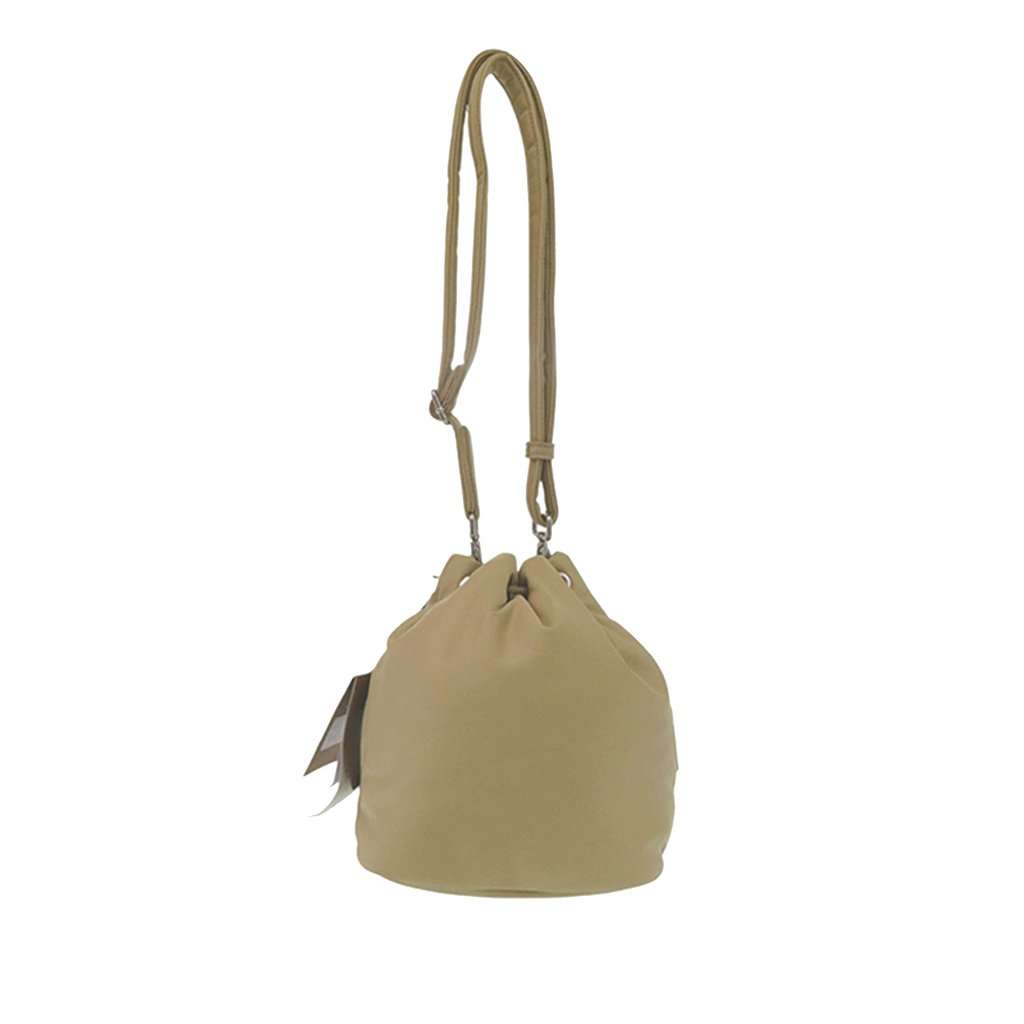 Burberry Nylon Ryle Bucket Bag Beige Very good condition - Back View