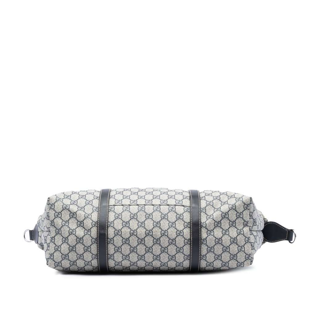 Gucci GG Supreme Carry On Duffle Bag Beige Very good condition - Inside View