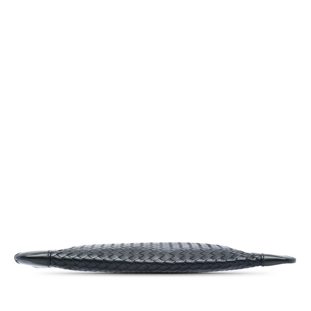 Bottega Veneta Nappa Intrecciato Clutch Black Leather Very good - Inside View
