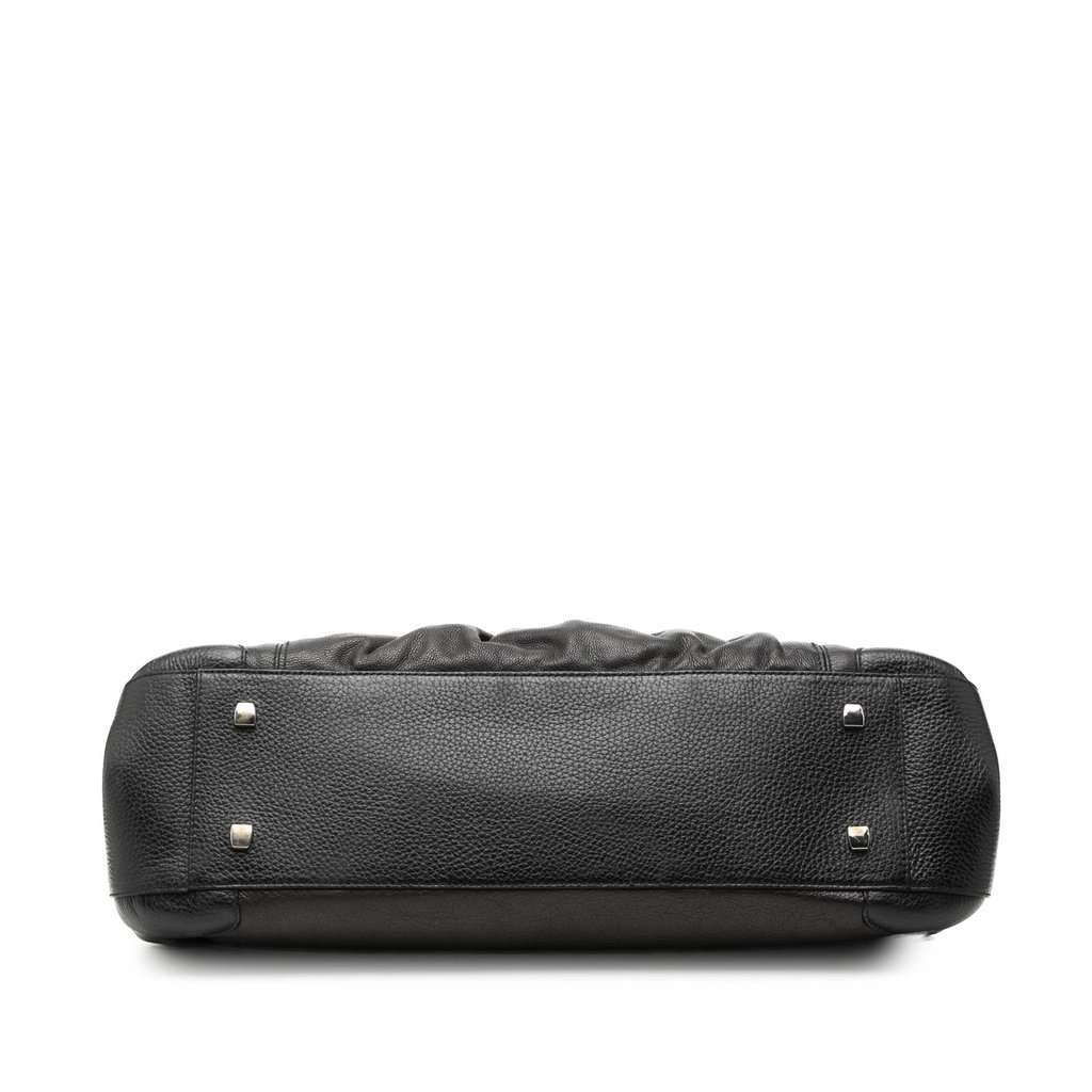 Cartier Leather La Dona Shoulder Bag Black Leather Very good - Inside View