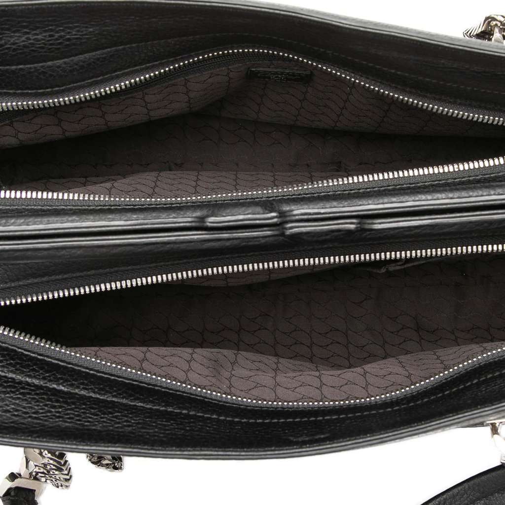 Cartier Leather La Dona Shoulder Bag Black Leather Very good - Model View