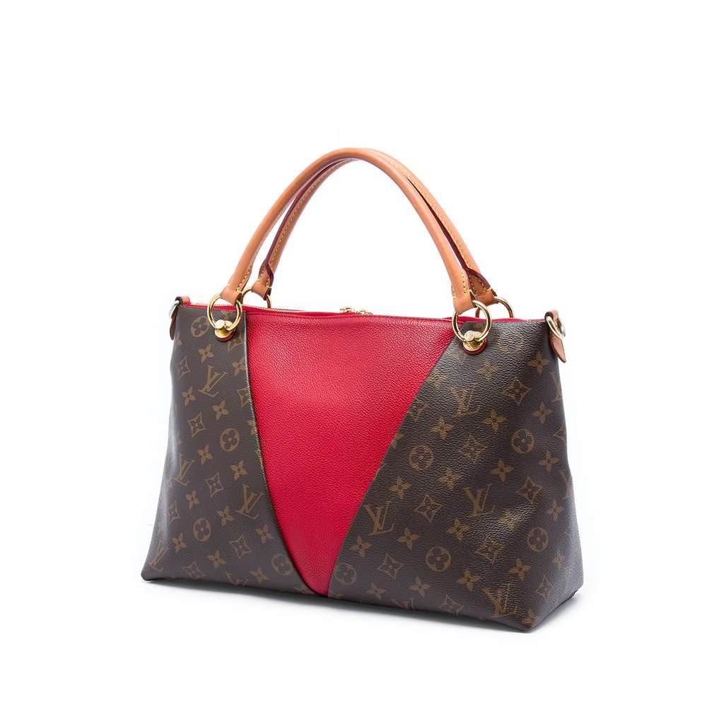 Louis Vuitton Monogram V Tote MM Brown Very good condition - Back View