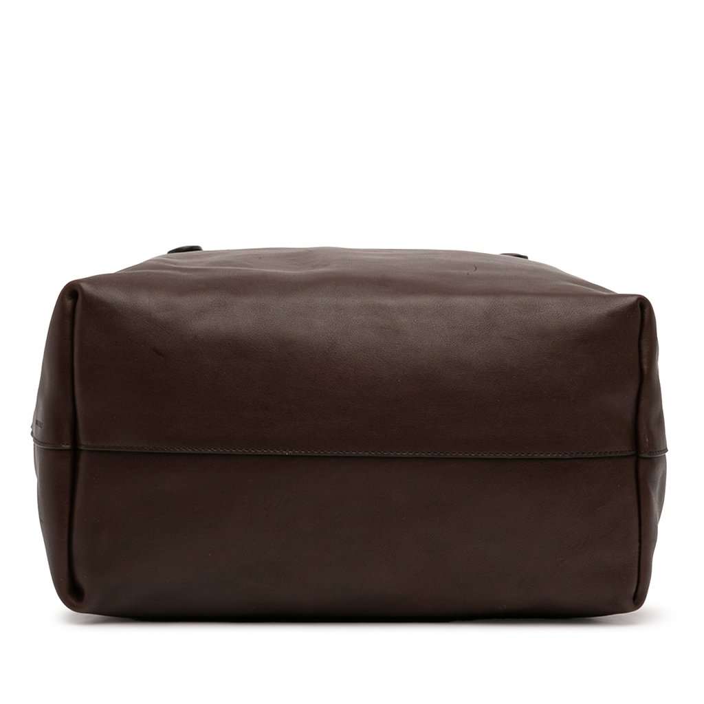 The Row Leather Henri Tote Brown Leather Very good condition - Inside View