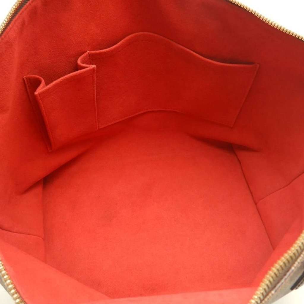 Louis Vuitton Damier Ebene Saleya MM Brown Very good - Inside View