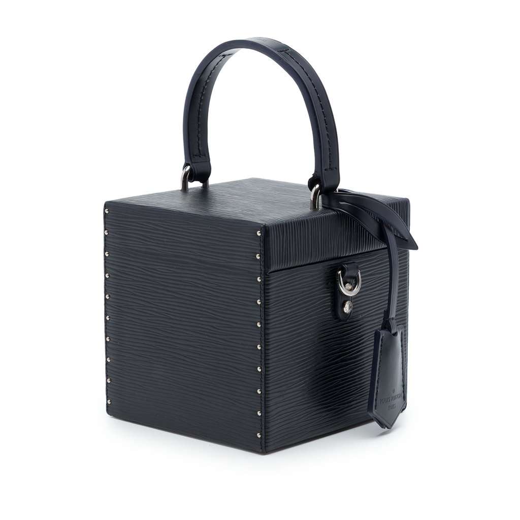 Louis Vuitton Epi Bleecker Box Black Leather Very good - Back View