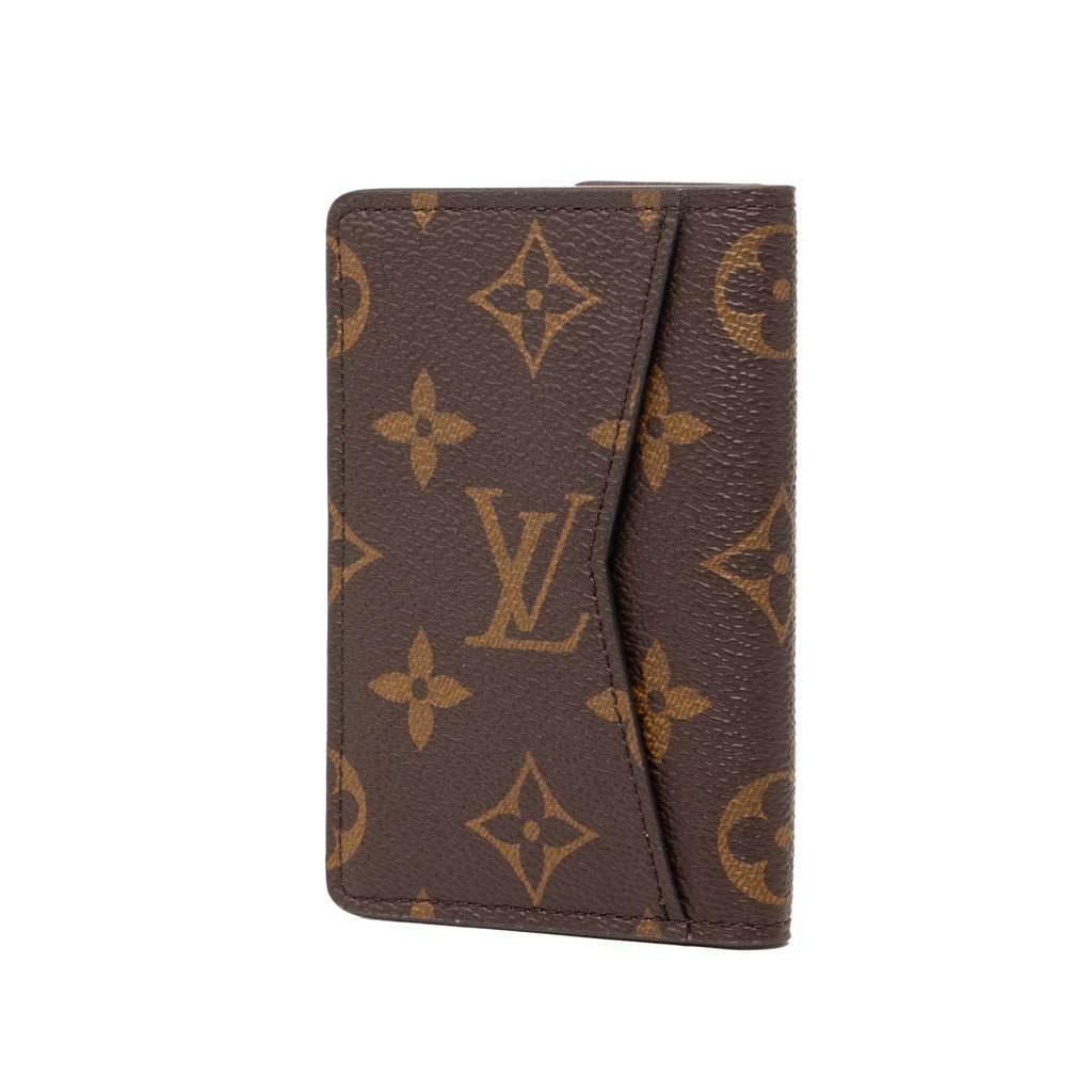 Louis Vuitton Monogram Pocket Organizer Brown Very good condition - Back View