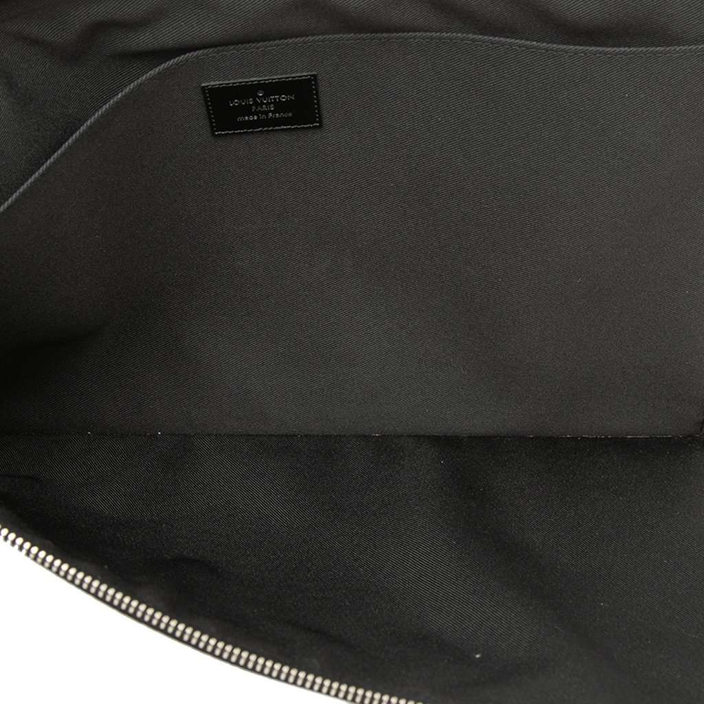 Louis Vuitton Damier Graphite Pochette Jour GM Black Very good - Model View
