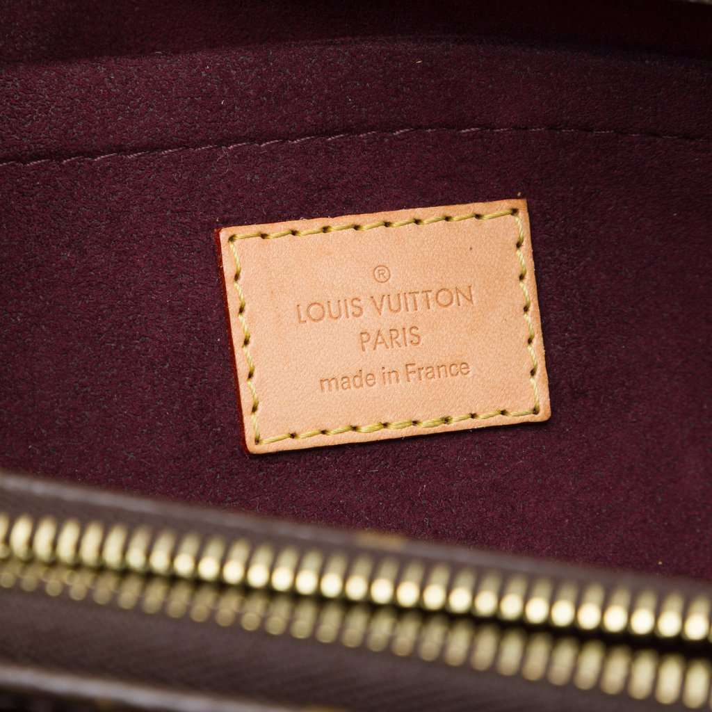 Louis Vuitton Monogram Montaigne MM Brown Very good - Box View