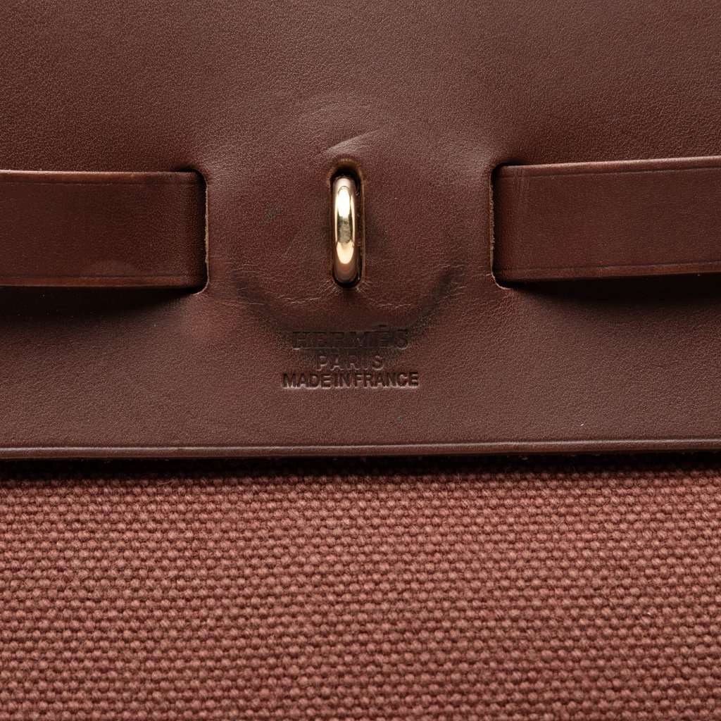 Hermès Toile Herbag GM Brown Very good - Box View