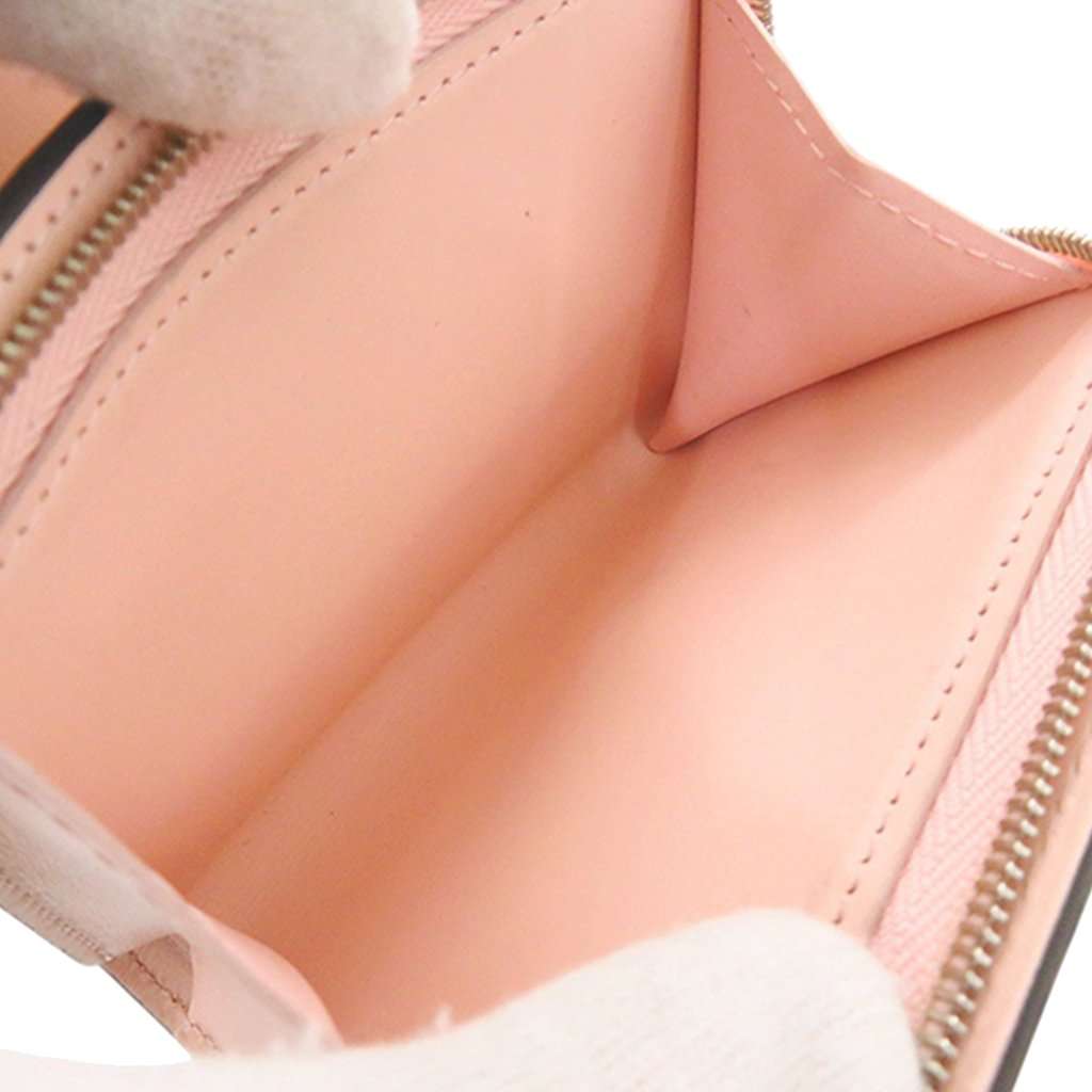 Louis Vuitton Monogram Mahina Iris Compact Wallet Pink Leather Very good condition - Model View