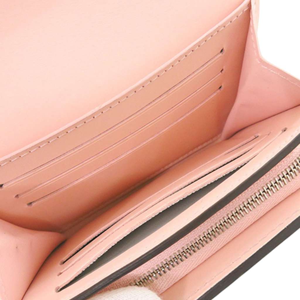 Louis Vuitton Monogram Mahina Iris Compact Wallet Pink Leather Very good condition - Box View