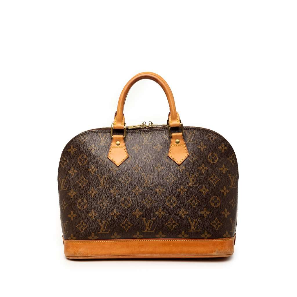 Louis Vuitton Monogram Alma PM Brown Good - Front View