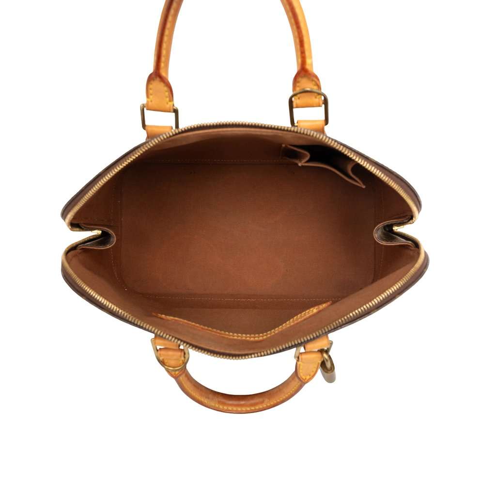 Louis Vuitton Monogram Alma PM Brown Good - Model View