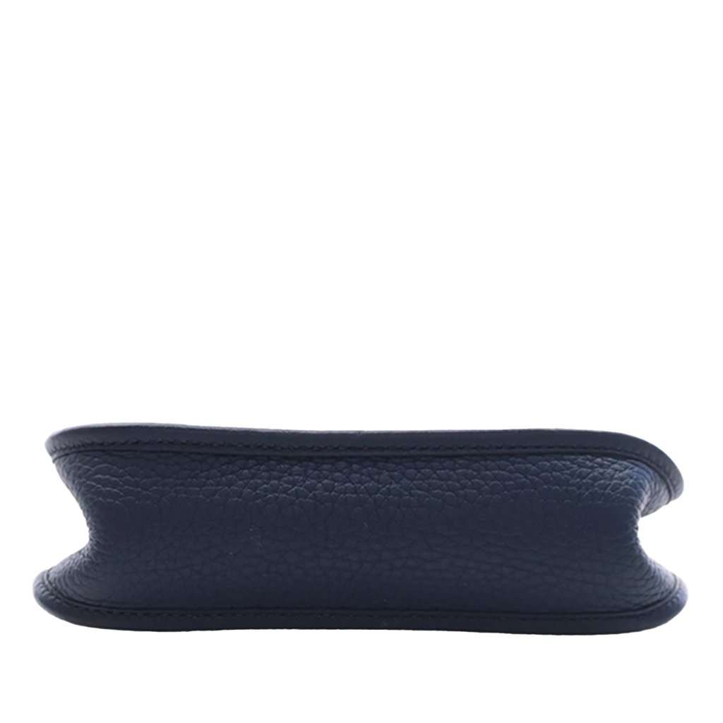 Hermès Clemence Evelyne TPM 16 Blue Leather Very good condition - Box View
