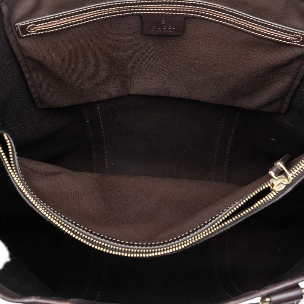 Gucci GG Supreme Joy Vertical Tote Beige Very good condition - Model View