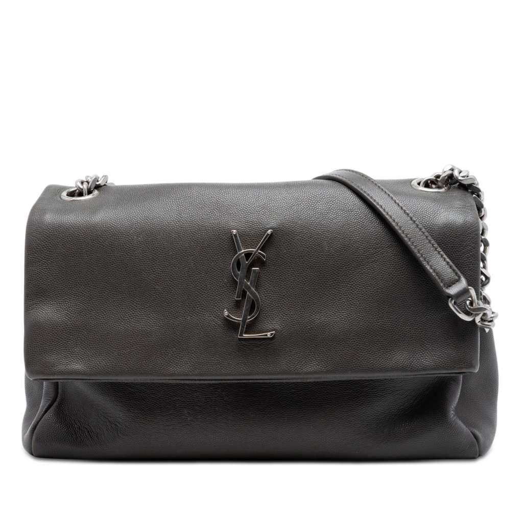 Saint Laurent Medium Grain De Poudre West Hollywood Crossbody MultiColor Leather Very good condition - Front View