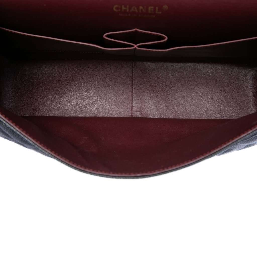 Chanel Jumbo Classic Caviar Double Flap Black Leather Very good condition - Model View