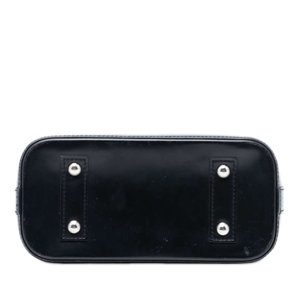 Louis Vuitton Epi Denim Alma BB Blue Leather Very good condition - Inside View